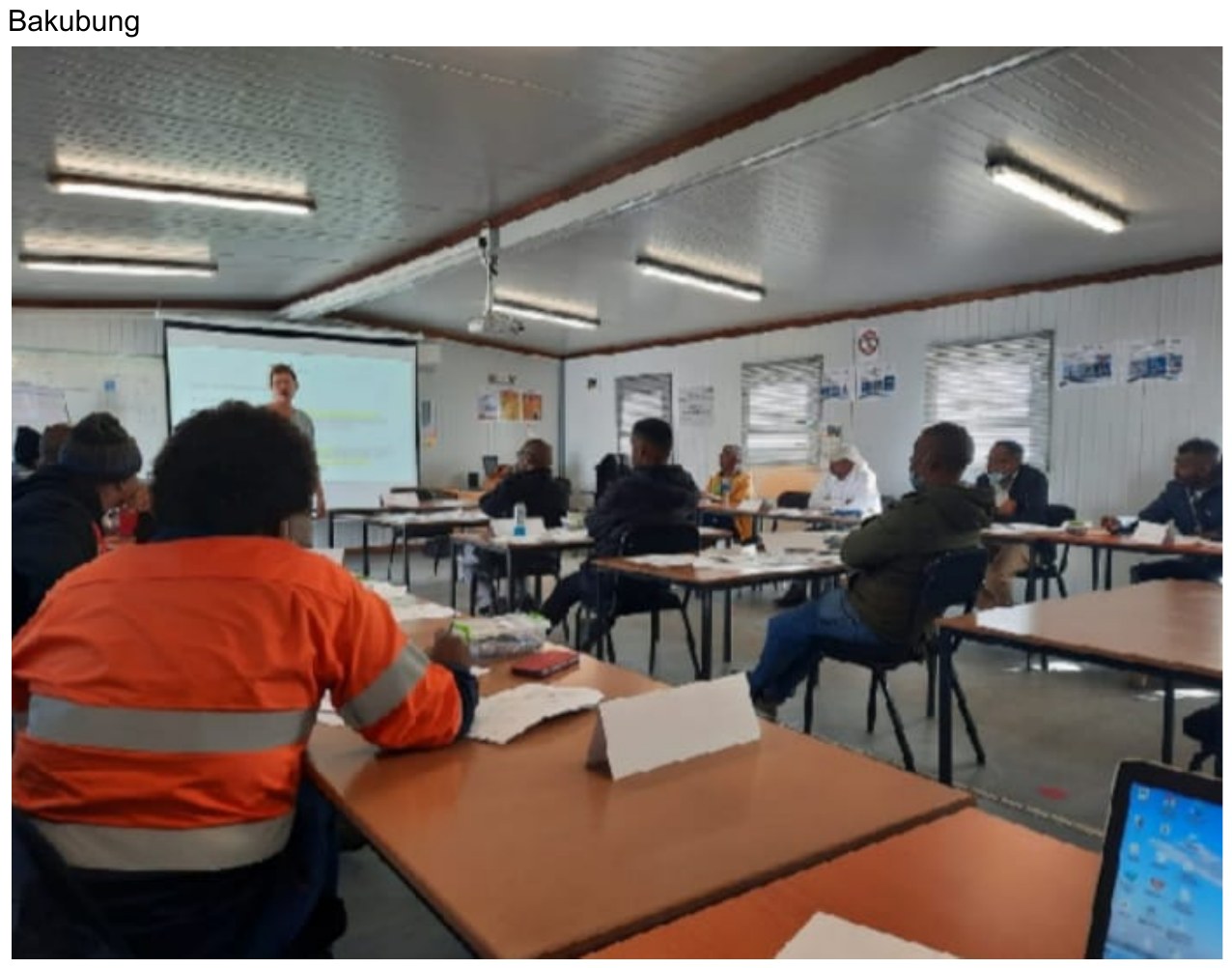 Bakubung Training Session